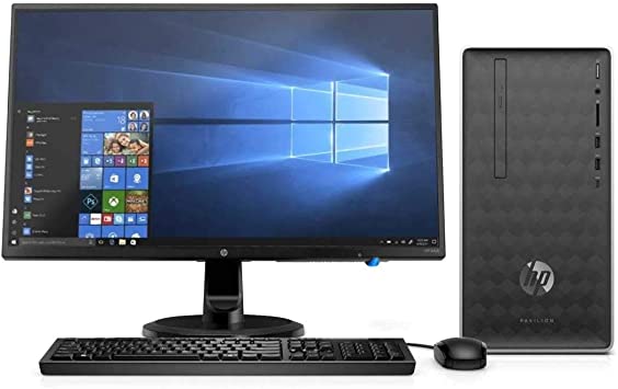 HP 590-P0103WB 23.8" FHD Ryzen 3 2200G 3.5GHz 8GB RAM 1TB HDD Win 10 Home Gray