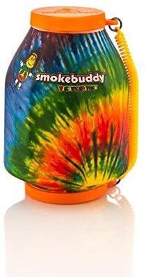 Smoke Buddy Personal Air Purifier Cleaner Filter Removes Odor - Tie Dye Orange