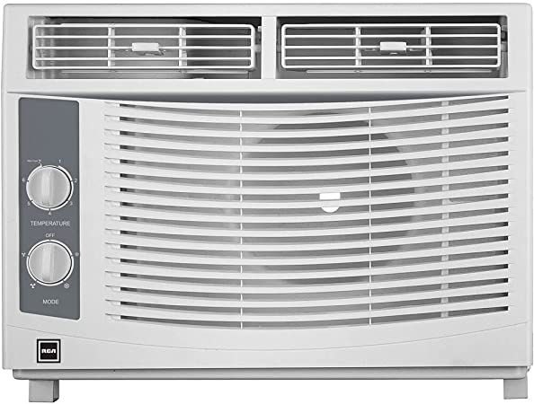 RCA 5,000 BTU Window Air Conditioner with Mechanical Controls, RACM5010, 12.520, White