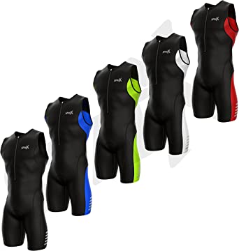 Sparx Men's Elite Triathlon Suit Trisuit SpeedSuit Skinsuit Swim-Bike-Run Triathlon Race Suit