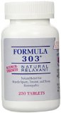 Formula 303 Maximum Strength Natural Relaxant  250 Tablets