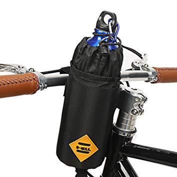 Suruid Bike Water Bottle Holder Insulated Bike Carrier Bag, Handlebar Attachment Cup Holder Bicycle Water Bottle Drink Holder for Drinks, Food, Snack Storage