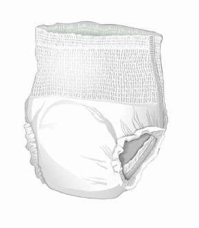 McKesson StayDry Ultra Underwear - 2X-Large (68"-80") - 12 Each / Bag