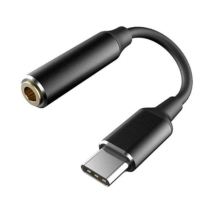 Vooran USB-C to 3.5mm Headphone Audio Jack Adapter Compatible with Google Pixel 2/2XL/3/3XL Essential HTC U11 LG G6/V20