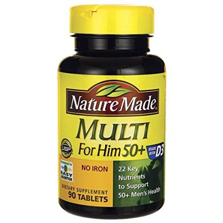 Nature Made Multi For Him 50  No Iron 90 Tabs