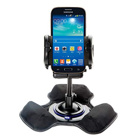 Unique Mounting System Includes Flexible Windshield and Bean Bag Dashboard Mounts to Keep Your Samsung Galaxy Win Secure in any Car / Truck