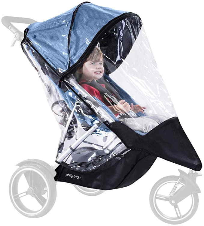 phil&teds Storm Cover for Dash Stroller, Single or Double