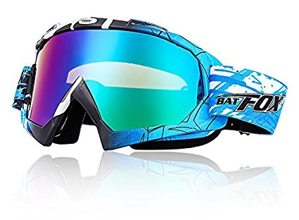 Basecamp Snow Skiing Snowboarding Goggles,Unisex Motocross Snowmobile Snowboard Ski Goggles Dust UV, Dustproof Scratch-Resistant Bendable Windproof Eyewear Protective Glasses