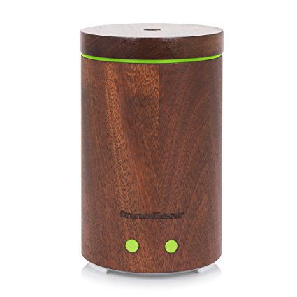 InnoGear Real Wood Essential Oil Diffuser Ultrasonic Aromatherapy Diffusers with 7 LED Colorful Lights and Waterless Auto Shut-off