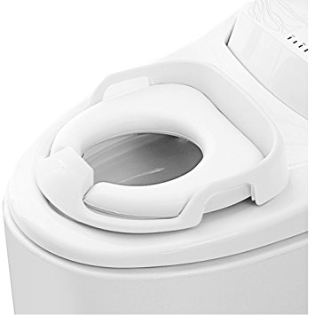 TOAO Kids Potty Toilet Training Seat-Secure Non-Slip Surface,Soft Removable Cushion With Armrest Handles Potty Ring Fit Most Toilet Types--For Babies & Toddlers, Boys & Girls