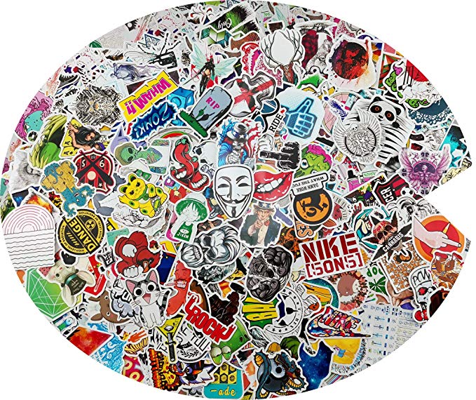 Cool Sticker Pack 700 pcs Laptop Xbox PS5 Stickers Car Decals Motor Bicycle Luggage Suitcase Graffiti Patch Skateboard Vinyls for Kid Children Programmer Geek Driver Non Duplicate Sticker Pack