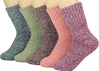 Weweya Boot Socks for Women - Thick Winter Socks - Knit Warm Socks - Gifts for Women