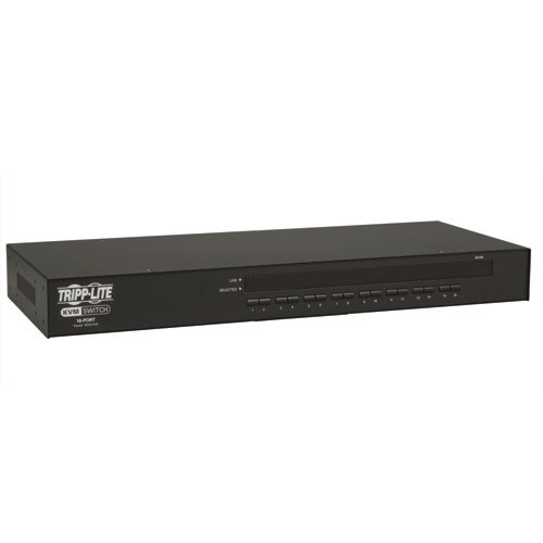 Tripp Lite B042-016 16-Port 1U Rackmount USB PS2 KVM Switch with On-Screen Display