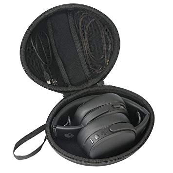 co2crea Hard Travel Case for Skullcandy Crusher S6CRW-K591 Bluetooth Wireless Over-Ear Headphone Microphone