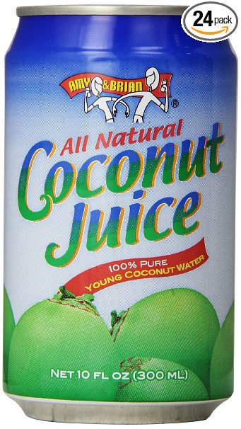 Amy & Brian Coconut Water Original, 10 Ounce Can (Pack of 24)