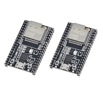 HiLetgo 2pcs ESP32-DevKitC ESP32-WROOM-32U Core Board ESP32 ESP-32 ESP-WROOM-32U Development Board for Arduino