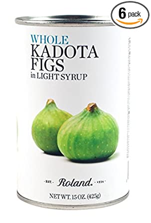 Roland Kadota Figs In Light Syrup, 15-Ounce Can (Pack of 6)