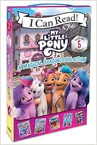 My Little Pony: A Magical Reading Collection 5-Book Box Set: Ponies Unite, Izzy Does It, Meet the Ponies of Maritime Bay, Cutie Mark Mix-Up, A New Adventure (I Can Read Level 1)