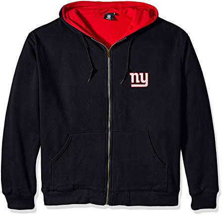 Dunbrooke NFL Craftsman Full Zip Thermal Hoodie, New_York_Giants - Large