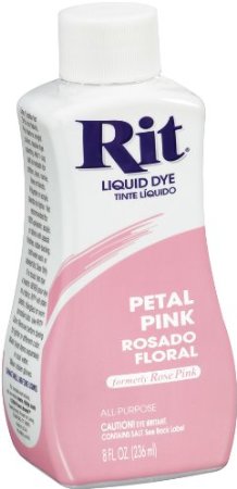 Rit Dye Liquid Fabric Dye, 8-Ounce, Petal Pink