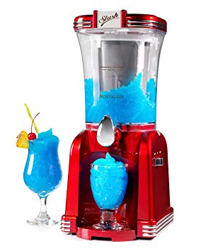 Nostalgia RSM650 Retro Vertical Slush Machine, Red