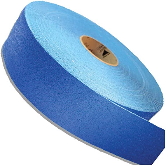 RPT-750 Blue Reflective Pavement Marking Tape – Bast Certified Slip Resistant Premium Durability Outdoor Heavy-Duty Rubber Base (3 Inches x 108 Feet per Roll)