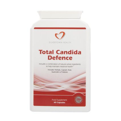 Total Candida Defence - 100 natural candida  yeast treatment - 60 Vegi Caps