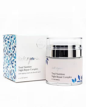Total Nutrition Night Repair Complex - Retinol Cream for Aging Skin with Gotu Kola and Collagen Peptides