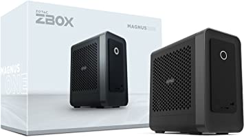 ZOTAC Magnus ONE ECM7307LH Mini PC GeForce RTX 3070 LHR, Intel Core i7-10700, 16GB DDR4/512GB SSD/1TB HDD/Windows 10 Home 64-bit System, ZBOX-ECM7307LH-U-W2B