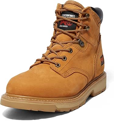 Timberland PRO men's Pit Boss 6 Inch Steel Safety Toe Industrial Work Boot