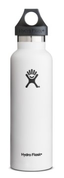 Hydro Flask Vacuum Insulated Stainless Steel Water Bottle Standard Mouth wLoop Cap