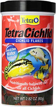 Tetra TetraCichlid Balanced Diet Flakes Food for Cichlids