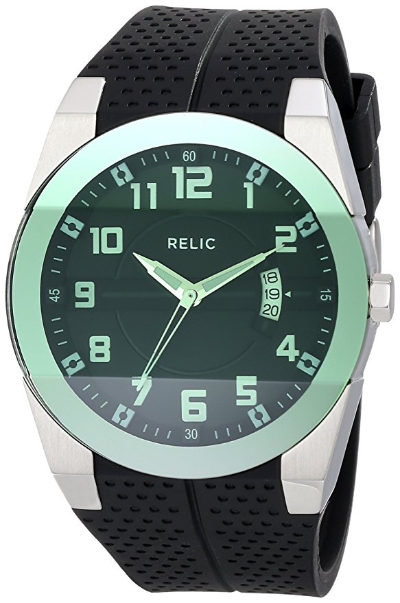 Relic Men's ZR11860 Jake Silvertone Watch
