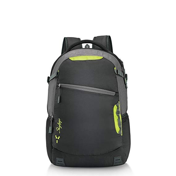 Skybags 42 Ltrs Black Laptop Backpack (TECK4BLK)