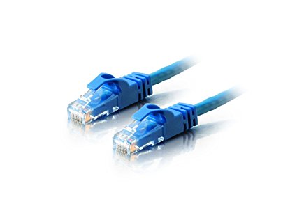 Cat6 50FT Networking RJ45 Ethernet Patch Cable Xbox \ PC \ Modem \ PS4 \ Router- (50 Feet) Blue