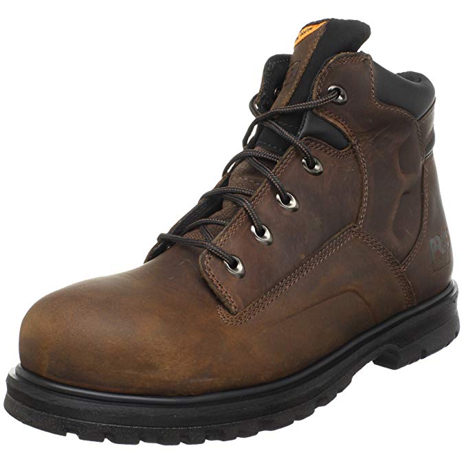 Timberland PRO Mens Magnus 6quot Safety Toe Work Boot