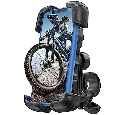 Bike Phone Mount, Phone Holder for Bike LISEN Universal Motorcycle Phone Mount-2022 Upgrade Bike Phone Holder Compatible with iPhone 13 13 Mini 13 Pro Max 12 Samsung Galaxy S21 Note20 and More