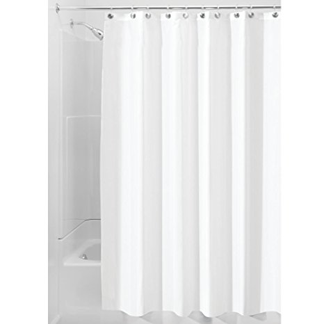 Waterproof Mold and Mildew-Resistant Fabric Shower Curtain, 72-Inch , White - Shower curtain - shower curtain liner - baby shower curtain - shower curtain set