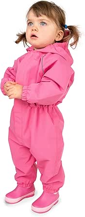 JAN & JUL Puddle-Dry Waterproof Adjustable Rain Suit for Toddler and Kids