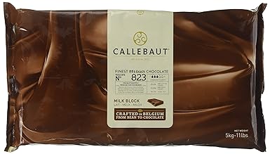 Callebaut Finest Belgian Chocolate Select Milk 5kg - For Baking Use