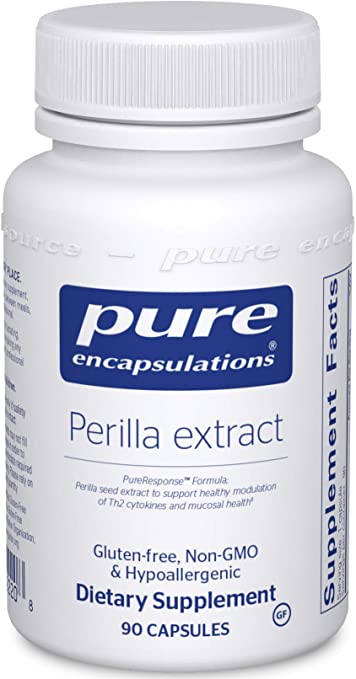 Pure Encapsulations - Perilla Extract - Support for Healthy Modulation of Th2 Cytokines and Mucosal Health* - 90 Capsules