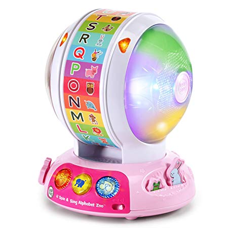 Leapfrog Spin and Sing Alphabet Zoo , Pink (Amazon Exclusive)