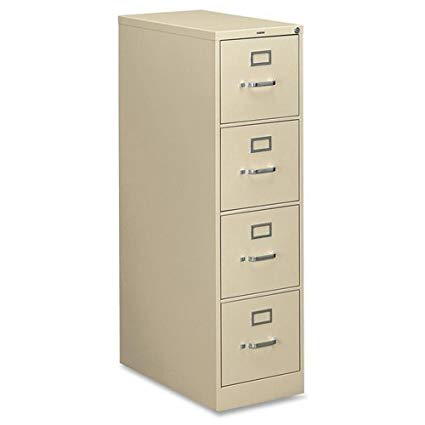 310 Series 15"W 4-Drawer Letter Vertical File Finish: Putty