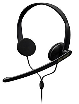 Microsoft Lifechat LX-1000 Binaural Headset Wired Connectivity Stereo Over-The-Head