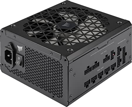 Corsair RM850x Shift Fully Modular ATX Power Supply - Modular Side Interface - ATX 3.0 & PCIe 5.0 Compliant - Zero RPM Fan Mode - 105°C-Rated Capacitors - 80 Plus Gold Efficiency - Black