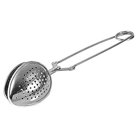 (Pack of 10) Stainless Steel Loose Tea Infuser Leaf Strainer Filter Diffuser Herbal Spice Water-drop Pincher