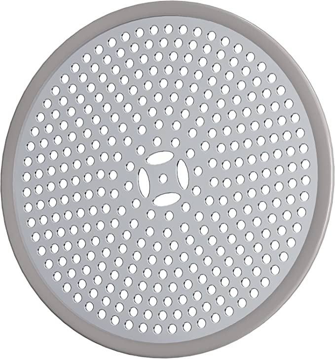 Shower Drain Hair Catcher, Ancable Stainless Steel Sink Strainer Protector, Shower Drain Covers Hair Catcher, Strainer Plug Trap Filter for Bathroom, Bathtub, Kitchen (11.8cm x 11.8cm)