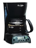 Mr Coffee DRX5 4-Cup Programmable Coffeemaker Black