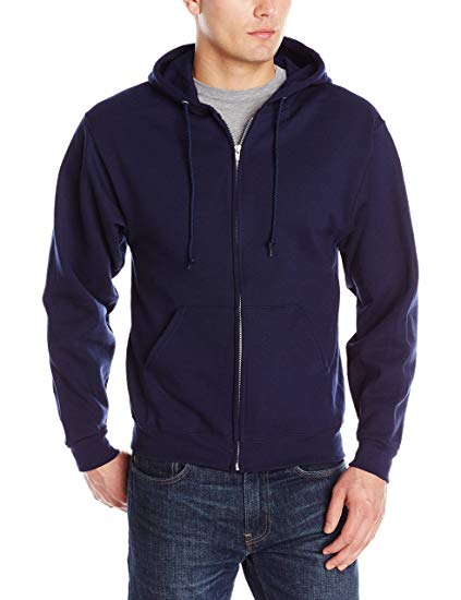 Jerzees Men's Adult Full-Zip Hooded Sweatshirt