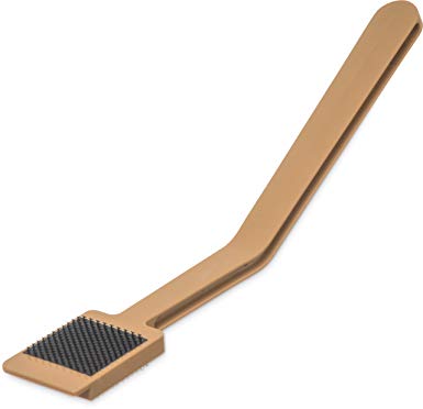 Carlisle 4072825 Commercial Deli Food Slicer Cleaning Tool, 12", Tan